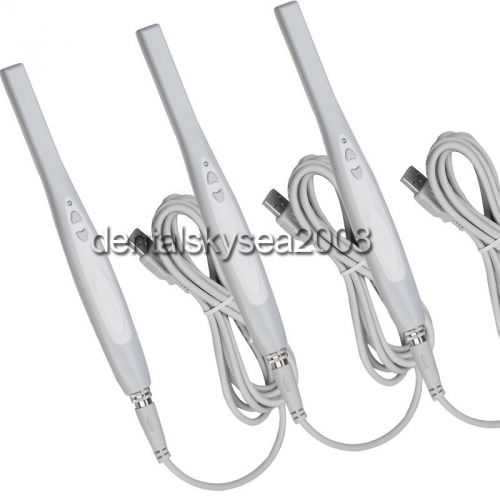 3pcs Dental Intraoral Oral Camera PRO USB-X 1/4&#034; Sony+ Sleeve/Sheath/Cover