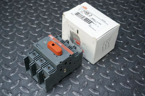 AAB OT100E3 Disconnect Switch 600V 100A Unused