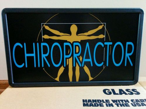 NEW Chiropractor Backlit Sign Chiropractic NR