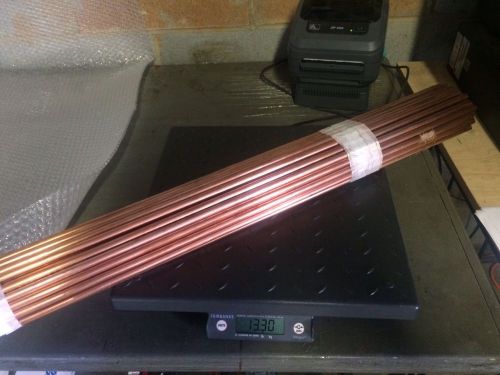 1/4&#034; Type L Copper pipes . 50 pcs. 27&#034; long 13.3 lbs - overstock CTS