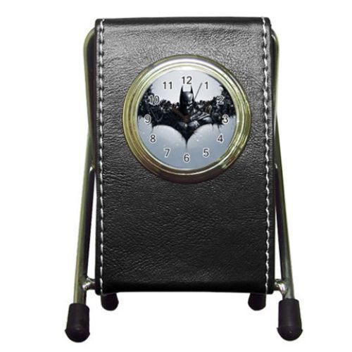 Batman Villains Leather Pen Holder Desk Clock (2 in 1)