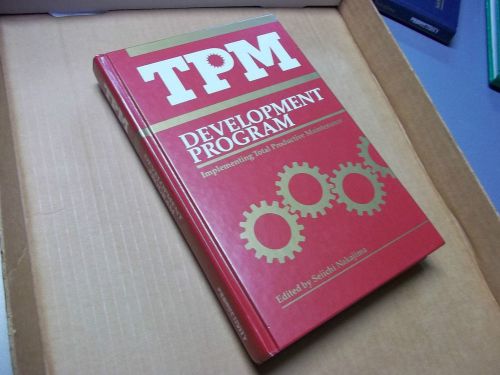 HC 1989 TPM Development Program Total Productive Maintenance by Seiichi Nakajima