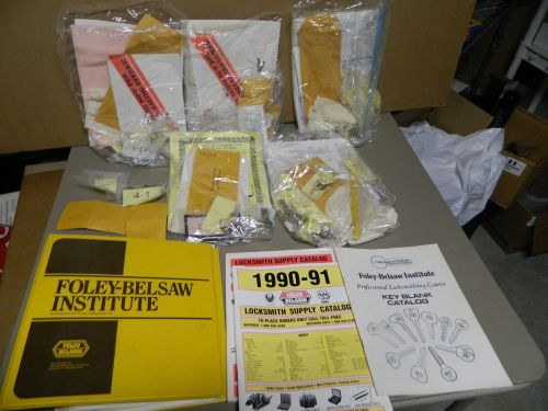 Home Study Course Professional Locksmith Foley-Belsaw Institute COMPETE SET 1-30