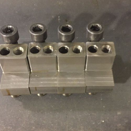 2&#034; Riser Blocks for Tombstones / Fixtures on CNC Manual Milling Machine lot of 4