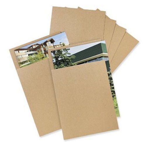 8.5&#034;x11&#034; chipboard pad brown kraft sheets .022 thickness (pack of 100ea.) for sale