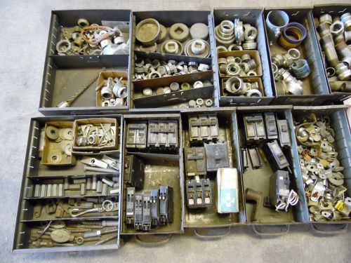 Electrical construction and maintenance parts and fittings for sale