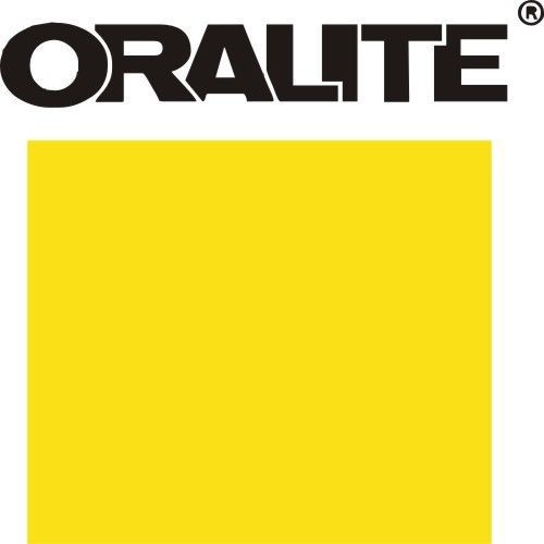 12&#034; yellow reflective sign vinyl oralite 5300 adhesive outdoor for sale