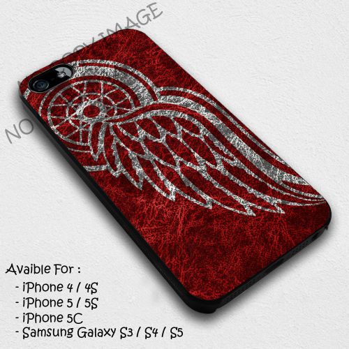 343 Detroit Red Wings Case Iphone 4/4S, 5/5S, 6/6 plus, 6/6S plus, S4