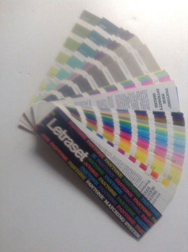 Vtg Letraset Pantone Process Color Matching System Formula Guide 1981 Fan Book