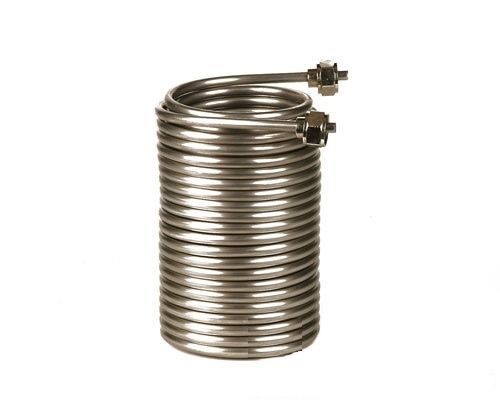 12 ss jockey box coils - 50ft  5/16&#034; i.d for draft keg beer dispense w/fittings for sale