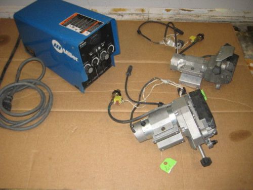 Miller electric 70 series wire dual feeder controller model: d-74s &amp; 2 motors for sale