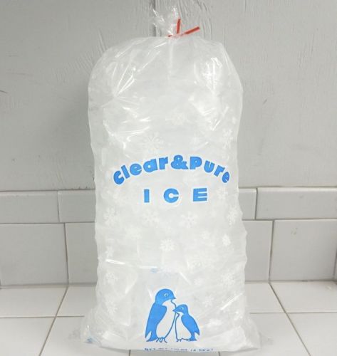 CLEAR &amp; PURE ICE BAGS 10 LB  *1,000 COUNT*