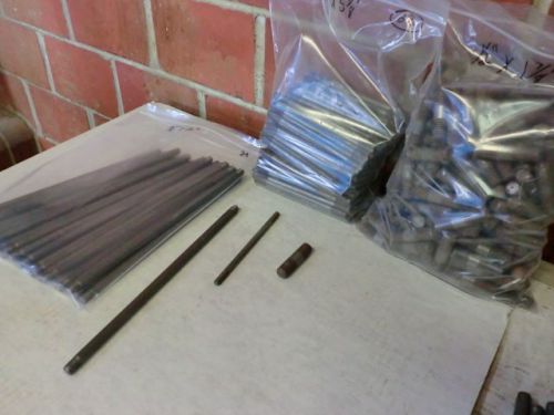 Lot of 3 Different Sizes of Double End Threaded Studs (total of 570 pieces)
