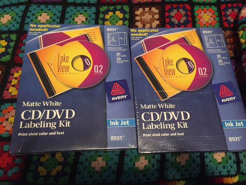 AVERY  8931 CD/DVD LABELING KIT 30