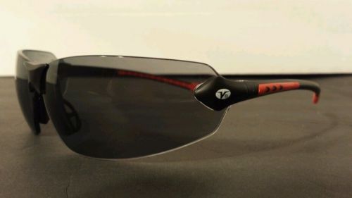 Encon Veratti 429 Dark Safety Glasses Sunglasses Red Frames Z87 8204824