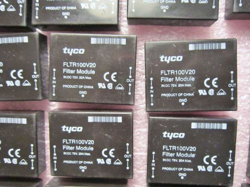 FLTR100V20 TYCO POWER LINE COMMON MODE FILTER MODULE 75V 20 AMP