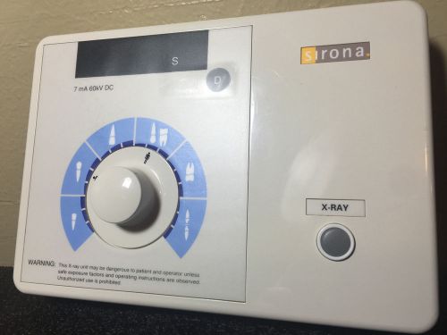 Sirona Siemens Heliodent DS Dental X-Ray Timer Control Switch &amp; Exposure Button