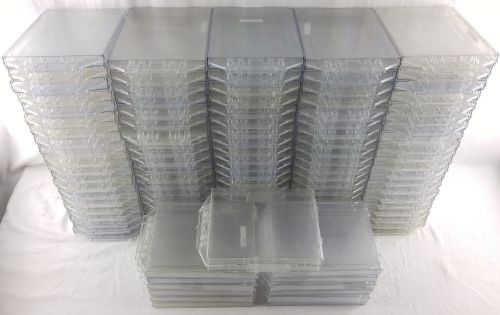 114 DVD CD Video Game SECURITY Cases Bulk Lot Clear Anti Theft Long Keepers