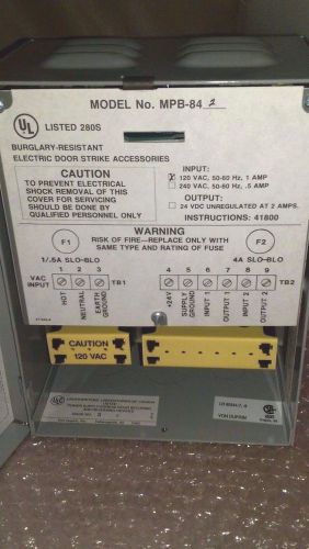 Von Duprin Ingersoll-Rand Door High Output Sequencer MPB-842 Mini Power Booster