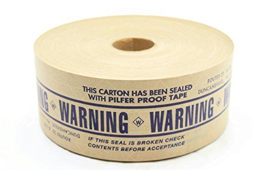 Pilfer proof kraft fiberglass reinforced grade 233 security packaging tape x 600 for sale