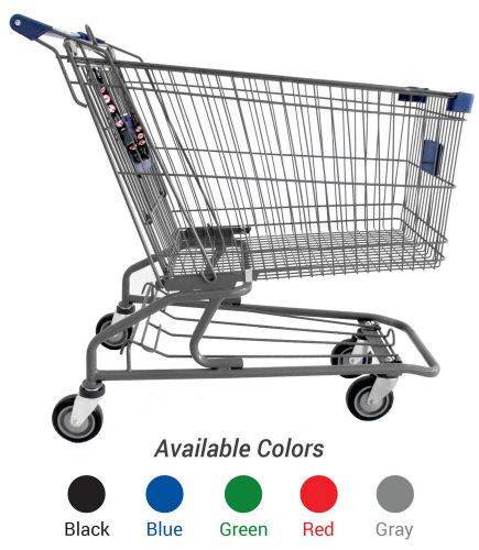 Lot of 10 retail / merchandise /  grocery shopping carts 180 lit for sale