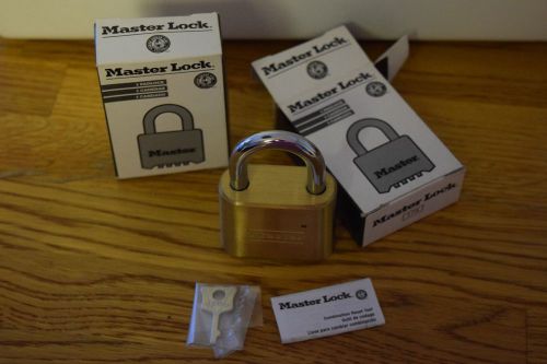 Master Lock 175D Resettable Set-Your-Own Combination Lock,*LOT of 2* NEW