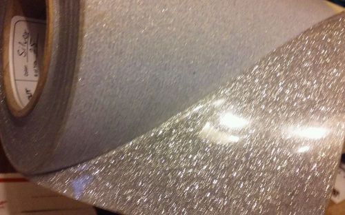 stahls id direct cad cut vinyl siver glitter flake 20&#034;x25 yds