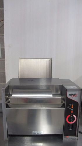 Apw wayott m-95-2cd vertical conveyor bun grill toaster butter wheel tx16030035 for sale