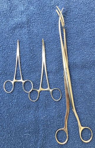 Group of 3 Surgical/Medical Tools and Equipment Stainless Steel