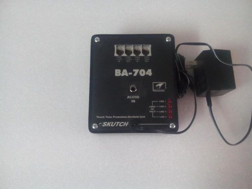 SKUTCH BA-704 MUSIC ON HOLD ADAPTOR FOR UP TO 4 LINES