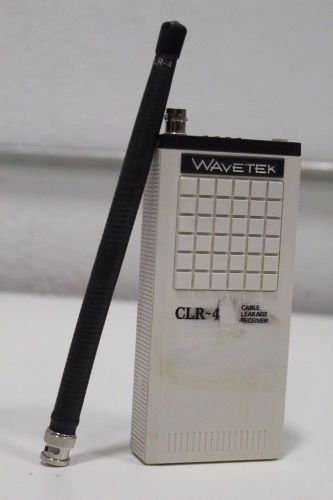 WaveTek CLR-4 Handheld Cable Leakage Receiver Detector Tester +Free Expedited SH