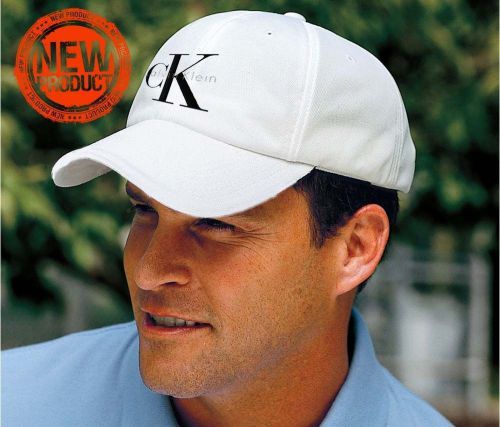 New!!! CK Calvin klein Logo Caps White Hats Accessories Baseball Cap Hat Men&#039;s