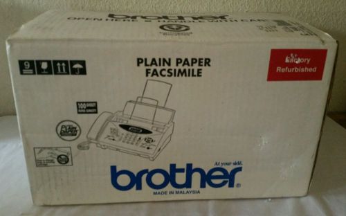 Brother EPPF775 Plain Paper Facsimile w/ Phone &amp; Copier factory refurbished