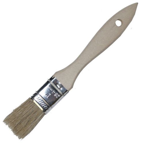 1&#034; Wide Paint or Chip (Dust) Trim Brush Single Thickness Bristle Magnolia 231