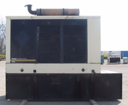 400kw kohler / volvo diesel generator / genset - mfg. 2005 - load bank tested for sale