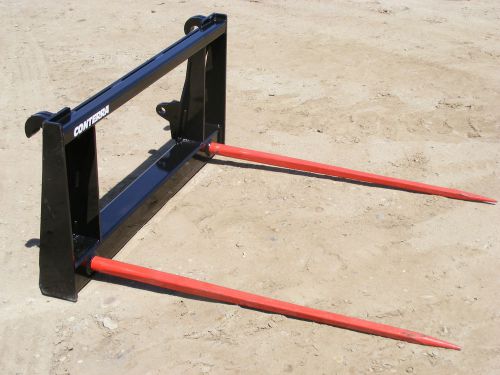 Alo / Global / Euro Mount for Tractor Round Bale Fork, Free Shipping