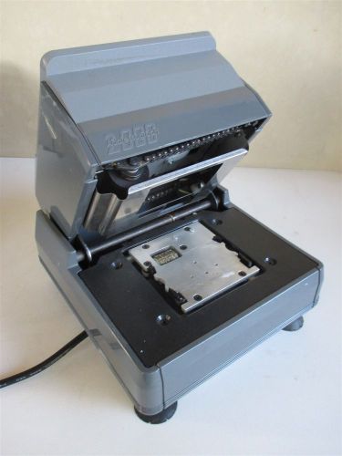 NewBold Addressograph 2000 Medical Electric Card Imprinter Embosser Healthcare