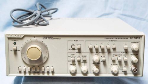 Leader Electronics Freqency 2mhz Function Generator dq
