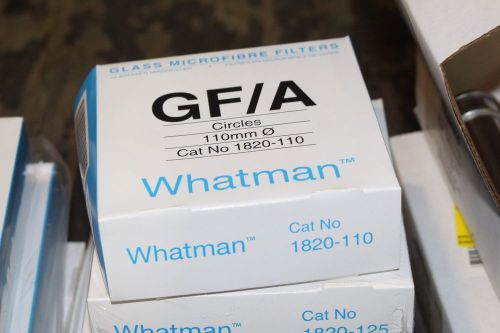 Whatman 1820-110 glas microfbr grd gf/a 11.0cm 100pk for sale
