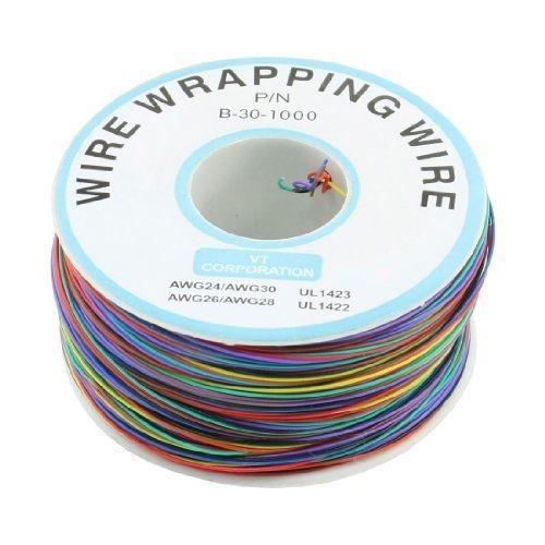 Gino uxcell? P/N B-30-1000 200M 30AWG 8-Wire Colored Insulation Test Wrapping
