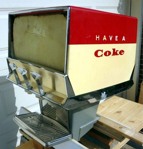 Vintage Multiplex Meteor Coca Cola Fountain Drink Dispenser Machine