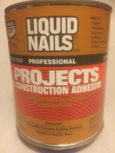 Liquid nails projects and construction adhesive 32oz can for sale
