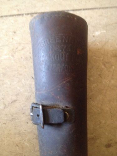 Leather Case ONLY Greenlee 735 Knockout Punch Kit Original antique vintage