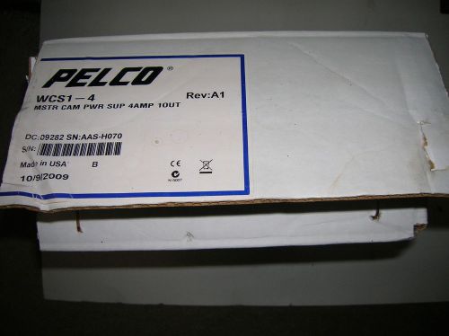 NEW Pelco WCS1-4 Master Camera Power Supply