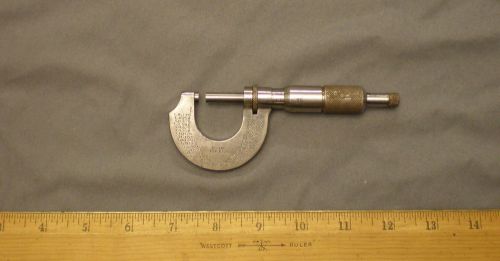 Vintage German manufactured  0.0 to 1.0 inch Micrometer
