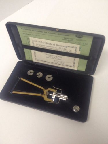Vintage Model Schiotz Tonometer A SKLAR Product Optical Medical Device U,S.A.
