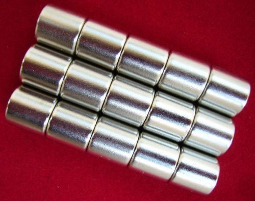 15 n48 neodymium magnets-3/8&#034; x 3/8&#034; - cylinder for sale