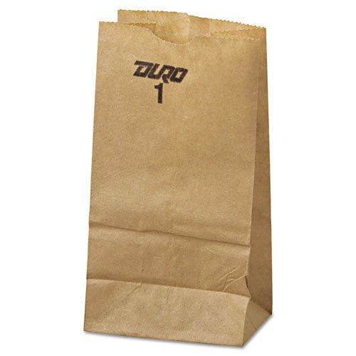 1# Paper Bag, 30lb Kraft, Brown, 3 1/2 x 6 7/8, 500/Pack