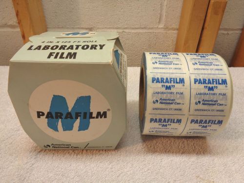 NOS PARAFIL M Laboratory Sealing Film~4&#034; x 125&#039; Roll