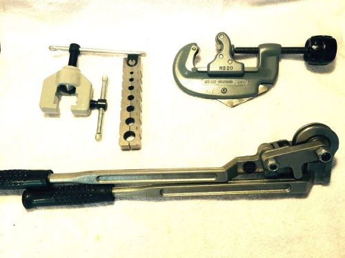 Ridgid  506  lever bender / n0. 20 tube cutter / # 345 flaring tool for sale